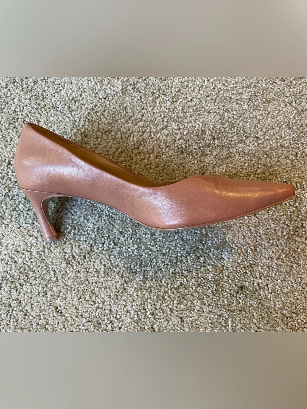 Naturalizer 27 Edit Pointed Toe Pump in Butter Toffee (tan) size 9